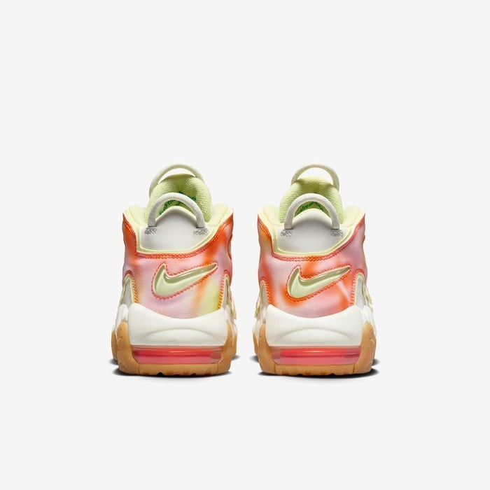 Nike Air More Uptempo FB7702-100 Sneakers Kids Sail Leather Lifestyle Shoes