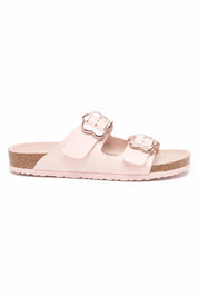 Girl's Arizona Flower Sandals In Rose