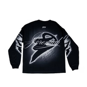Men's 333 Blessed Kid Long Sleeve T-Shirt Black 333-ls-blessedkid