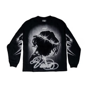 Men's 333 Blessed Kid Long Sleeve T-Shirt Black 333-ls-blessedkid