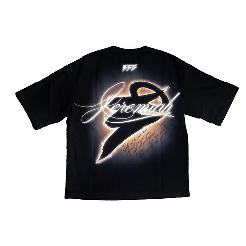 Men's 333 Blessed Kid Black/Gold T-Shirt 333-blessedkid