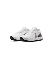 Men's Infinity Pro Two Spikeless Golf Shoes In White Black