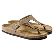 Women's Gizeh Oiled Leather Slide