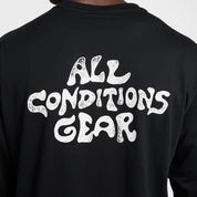 Men's Nike ACG Black Ants Long-Sleeve T-Shirt - Black/Green