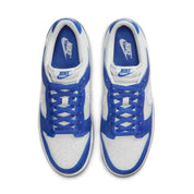 Men's Nike Dunk Low FN3416-001 Sneaker White Blue Leather Lace Up Lifestyle Shoes
