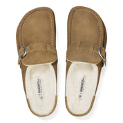 Women's Buckley Suede Leather Clog In Tea
