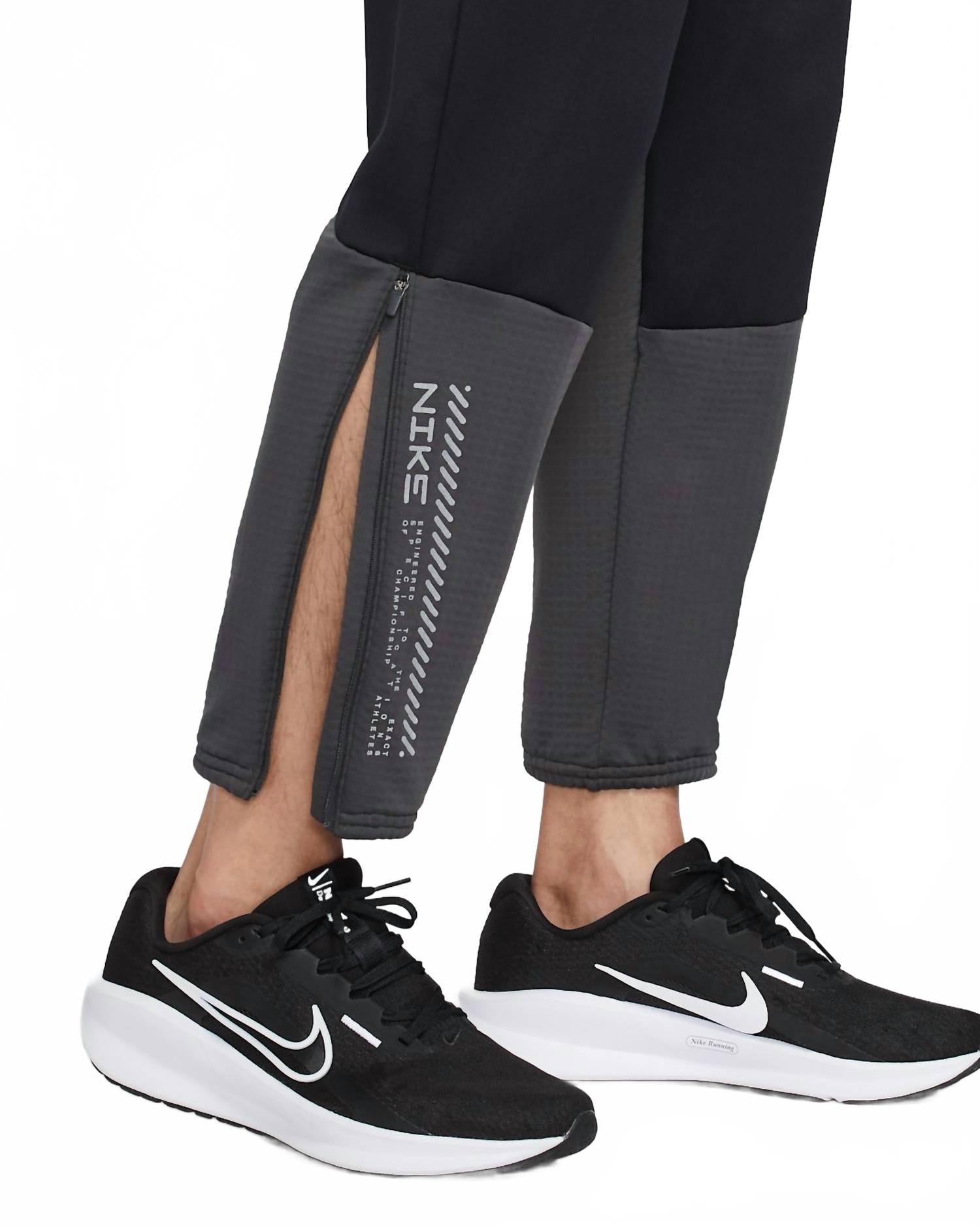 Challenger Therma-Fit Winterized Running Pants In Black/anthracite Black/reflective Silver