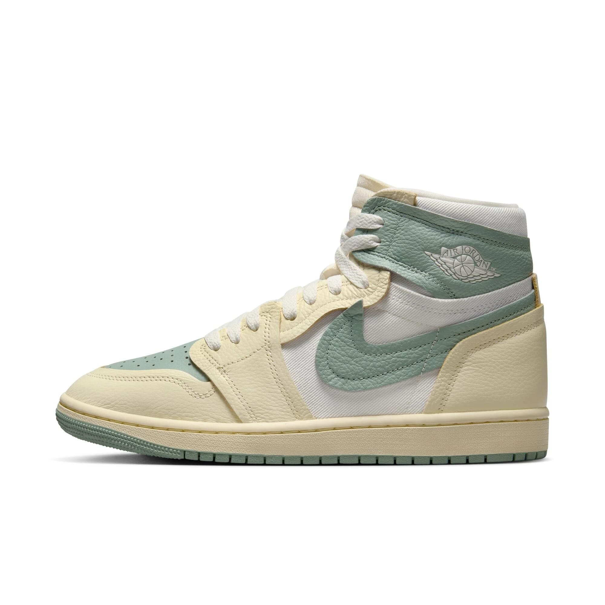 Women's Nike Air Jordan 1 MM High Legend Sand/Jade Smoke-Sail FB9891-104