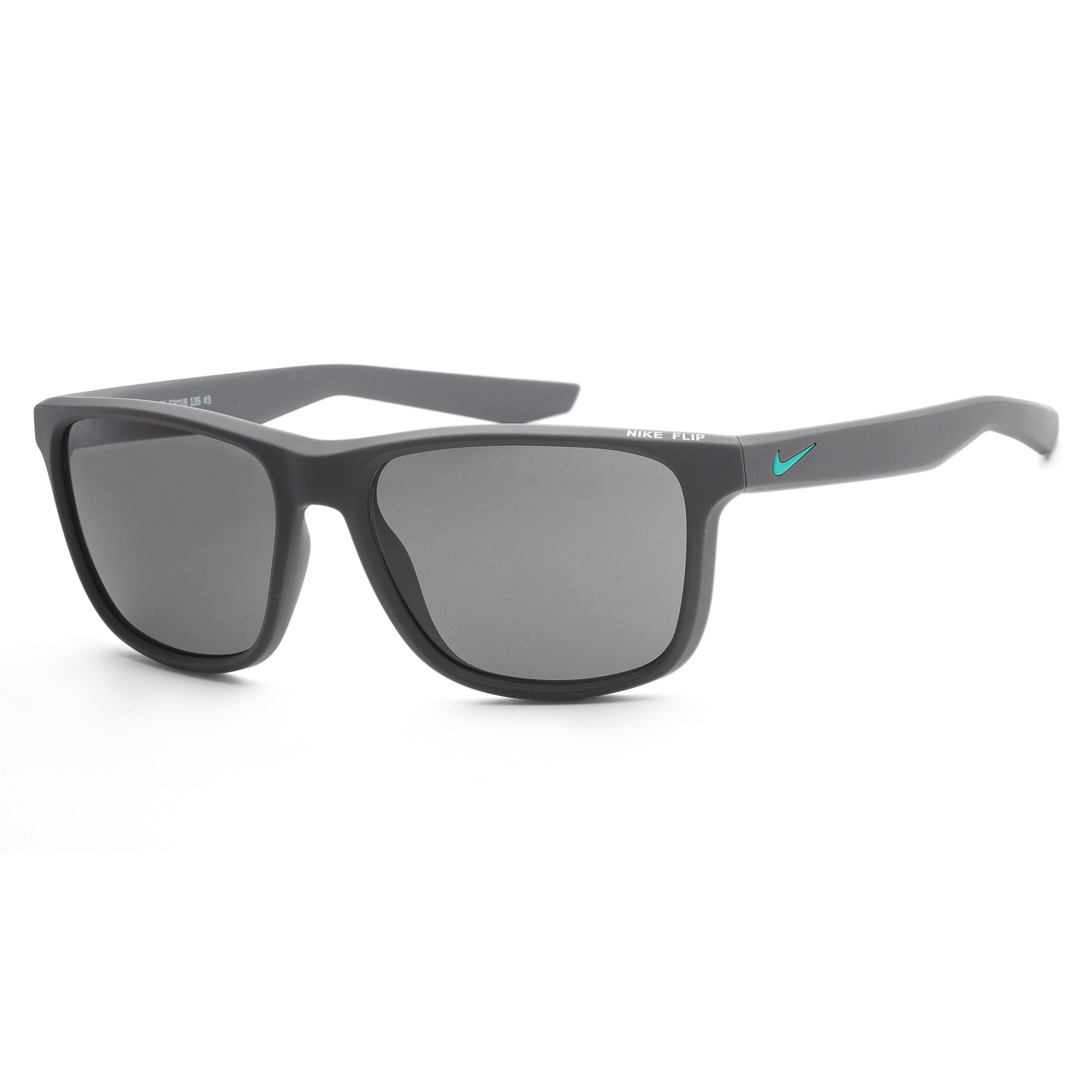 Nike Men's EV0990-061 Flip 53mm Black Sunglasses