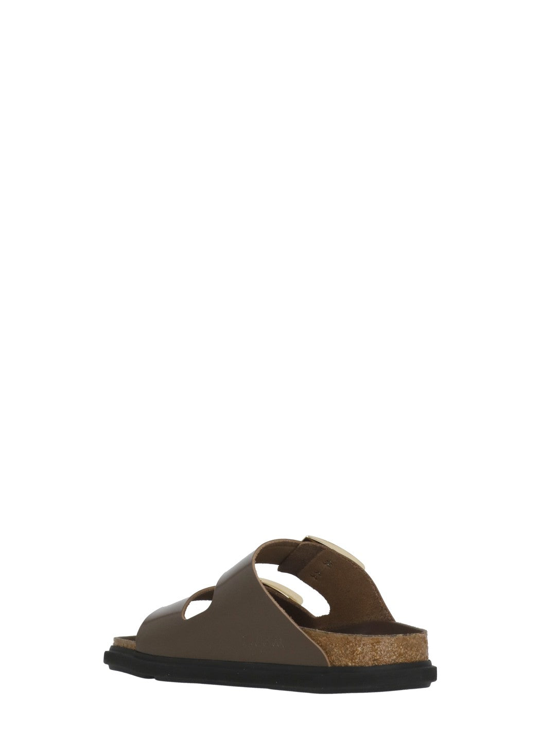 Brown Arizona Droplet Buckle Slippers