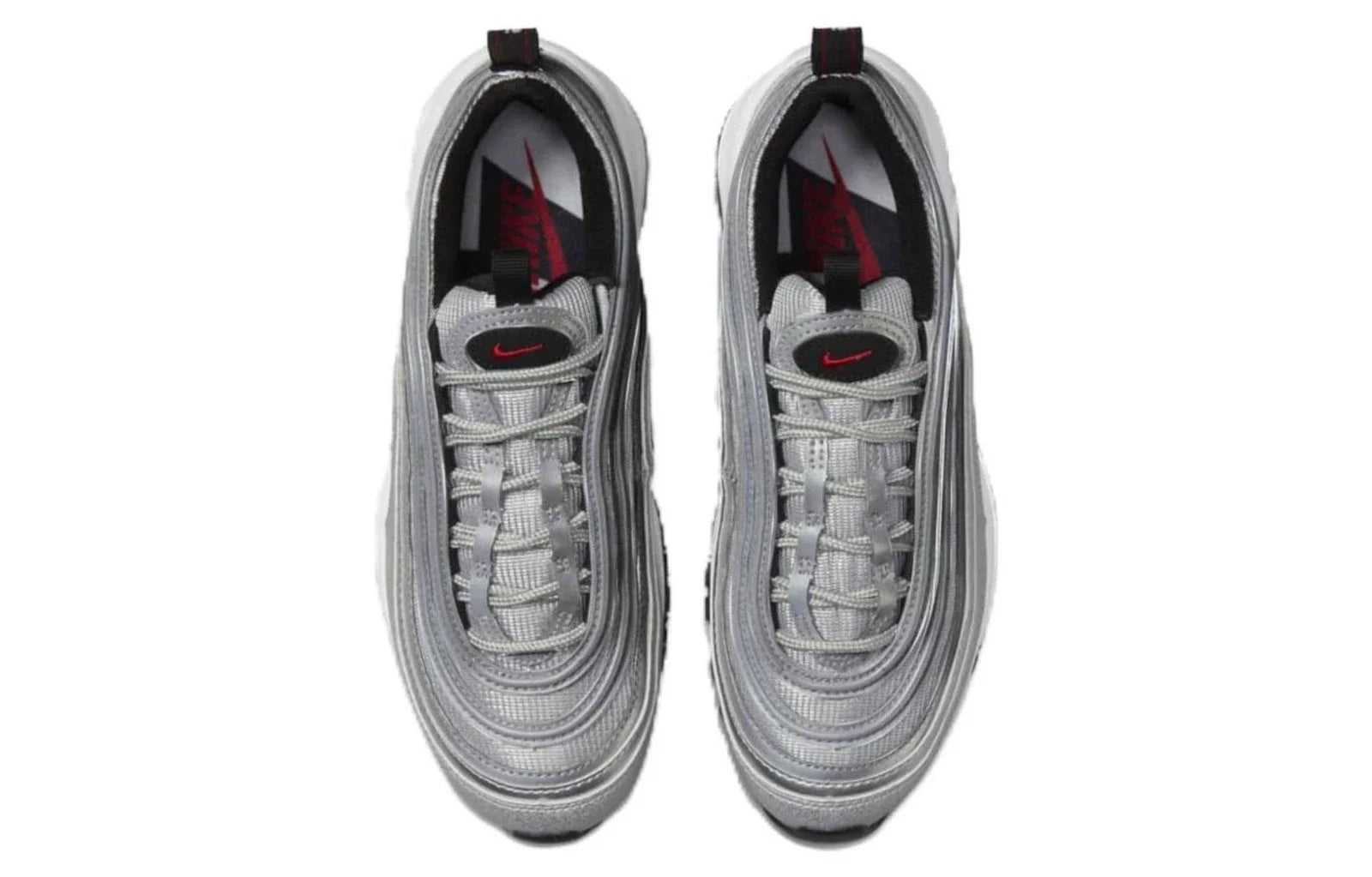 Youth Nike Air Max GS- Sneakers Silver Bullet Lifestyle Shoes HTAT35