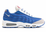 Men's Nike Air Max 95 Big Bubble Lawson Blue Sapphire/White-Light Smoke Grey-Metallic Silver IR1944-400