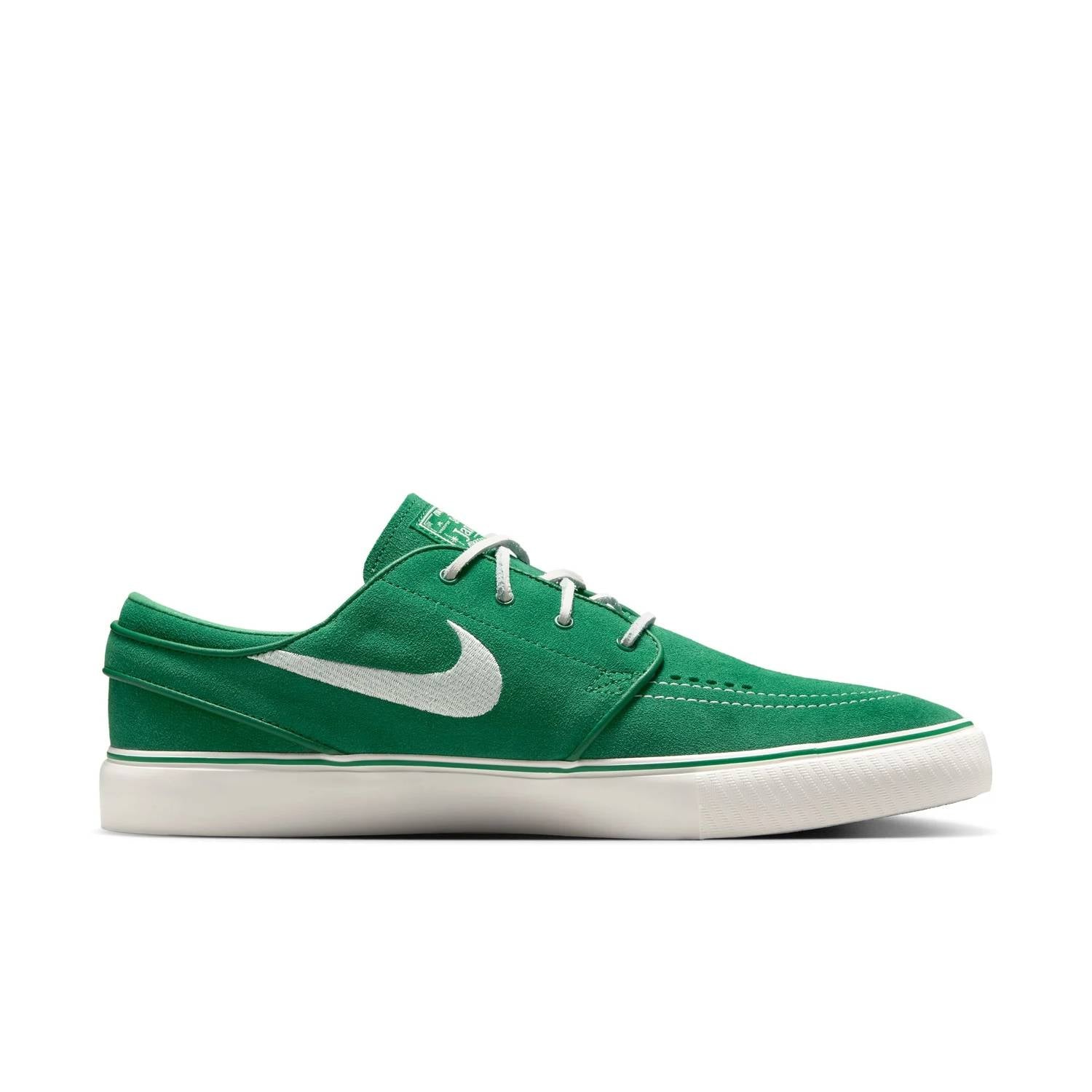 Men's Zoom Janoski Og+ Suede Skate Shoes In Pine Green/sail-Pine Green-Sail