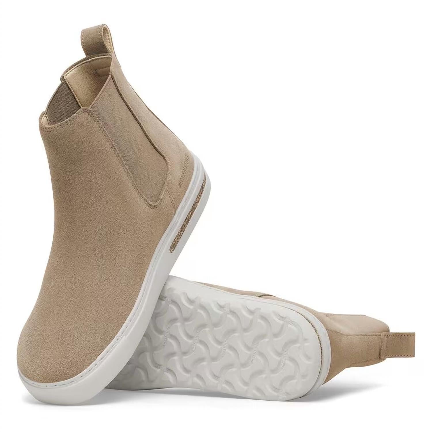 Women's Bend Chelsea Suede Leather Sneakerboot In Taupe