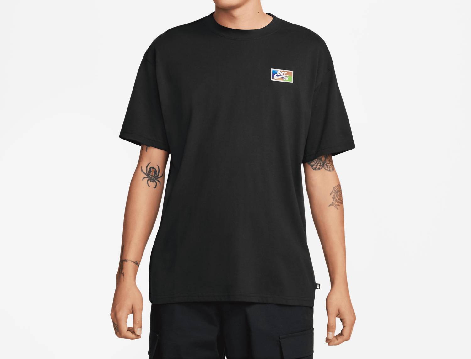 Sb Thumbprint T-Shirt In Black