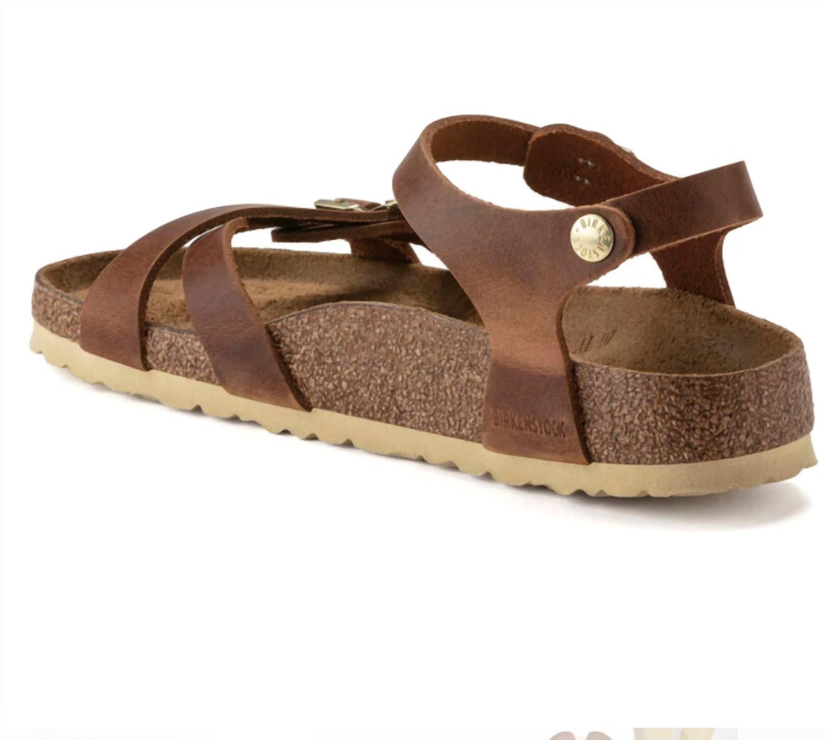 Women's Kumba Sandal In Cognac