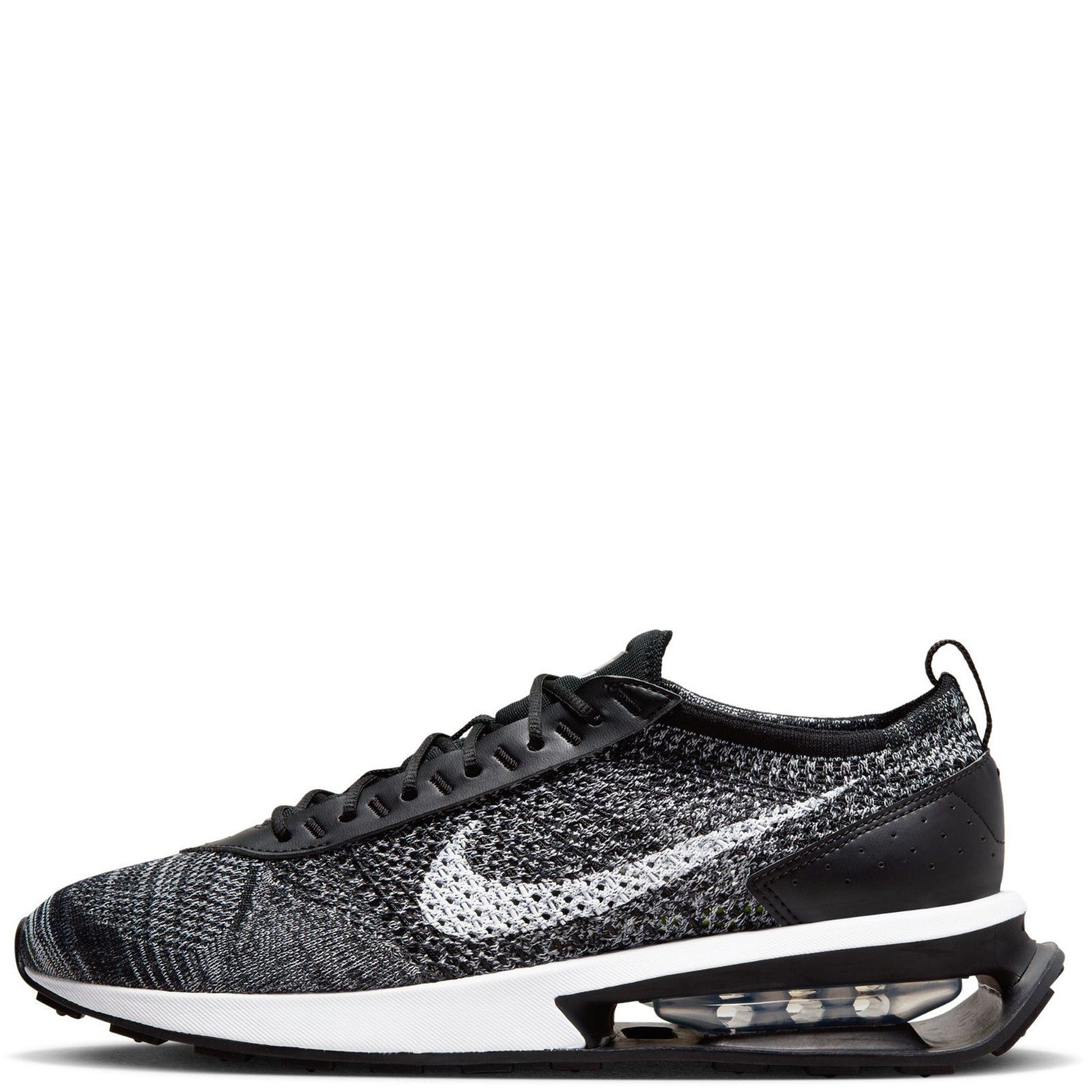 Men's Nike Air Max Flyknit Racer DJ6106-001 Sneakers Black White Running Shoes