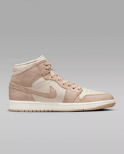 Nike Air Jordan 1 Mid SE FJ3448-200 Sneakers Wo Light Brown Lace Up TF498