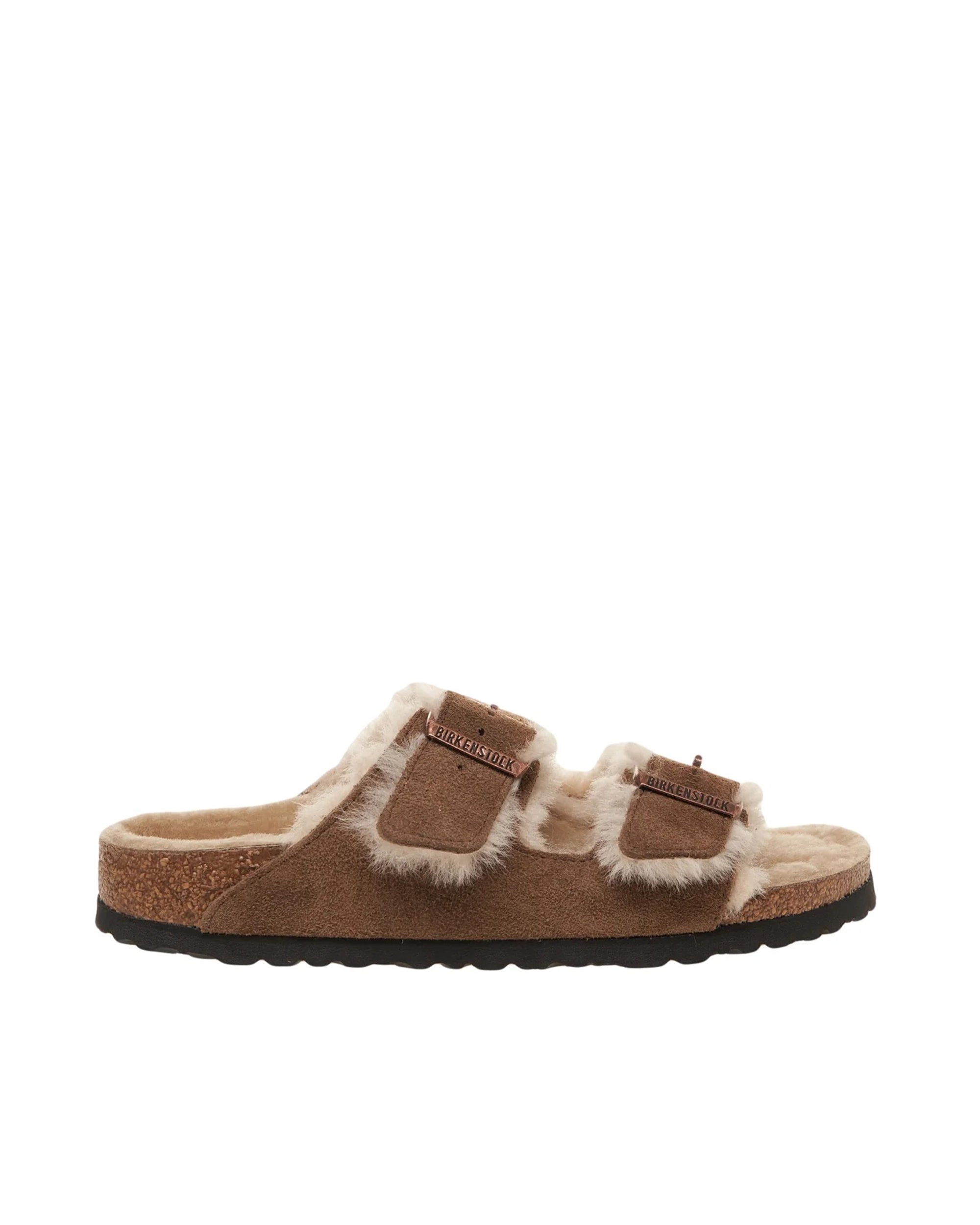 Suede Arizona Shearling Sandals