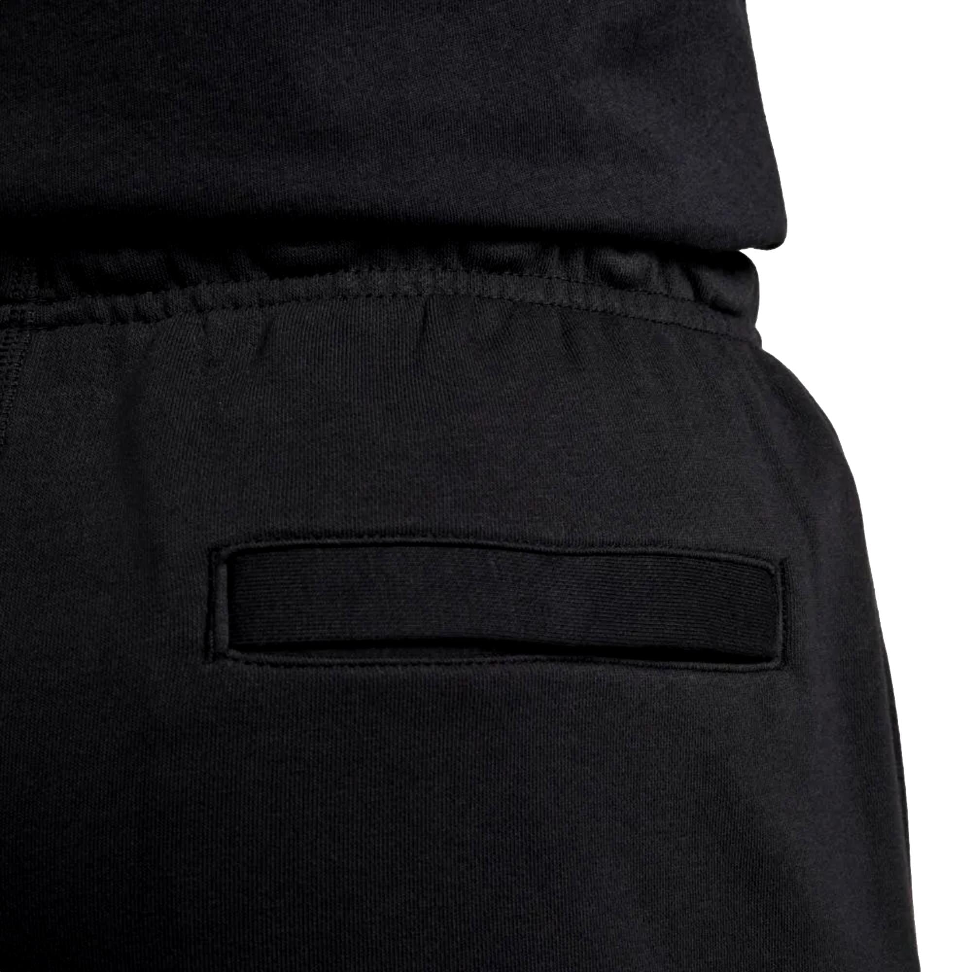 Men's Nike French Terry Shorts Black/Orange FV5136-010