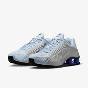 Nike Shox R4 AR3565-402 Sneakers Womens Blue Silver Running Shoes HAM780