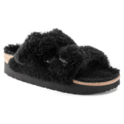 Women's Arizona Platform Big Buckle Sandal In Black