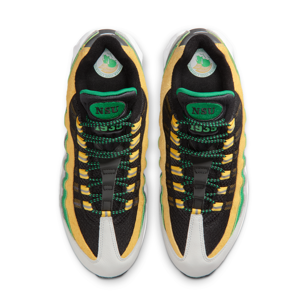 Men's Air Max 95 Big Bubble x Norfolk State Shoes