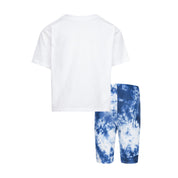 Cloud Dye Bike Short Set - Kids