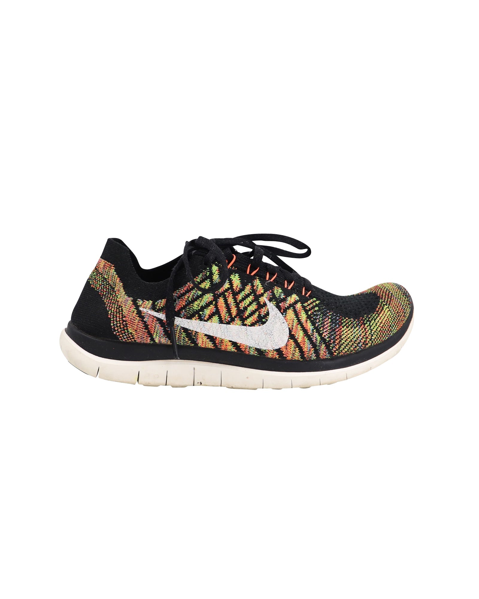 Nike Free 4.0 Flyknit Sneakers in Multicolor Polyester