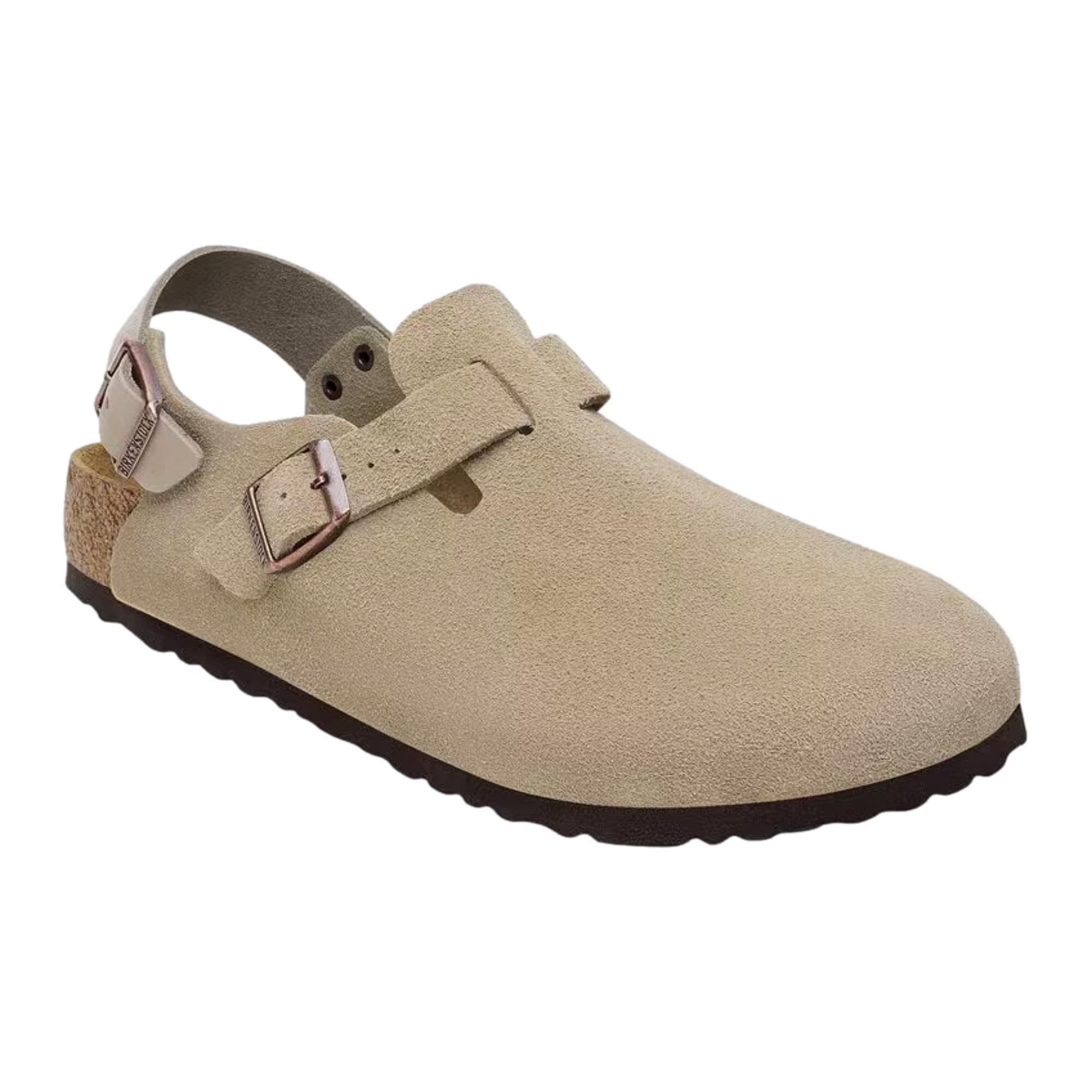 Birkenstock Tokio II Suede Taupe  1028323 Women's