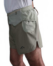 Men's Trail Second Sunrise Dri-Fit 5" Brief-Lined Running Shorts In Light Army/jade Horizon/desert Khaki/black