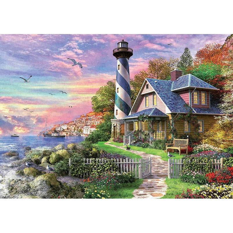 1000pc Light House at Rock Bay
