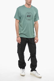 SWIM Crewneck Dri-Fit T-Shirt with Printed Logo