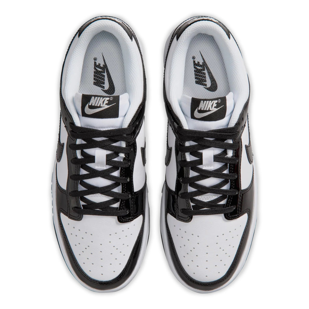Women's Nike Dunk Low Patent Leather Black/White IV5104-102