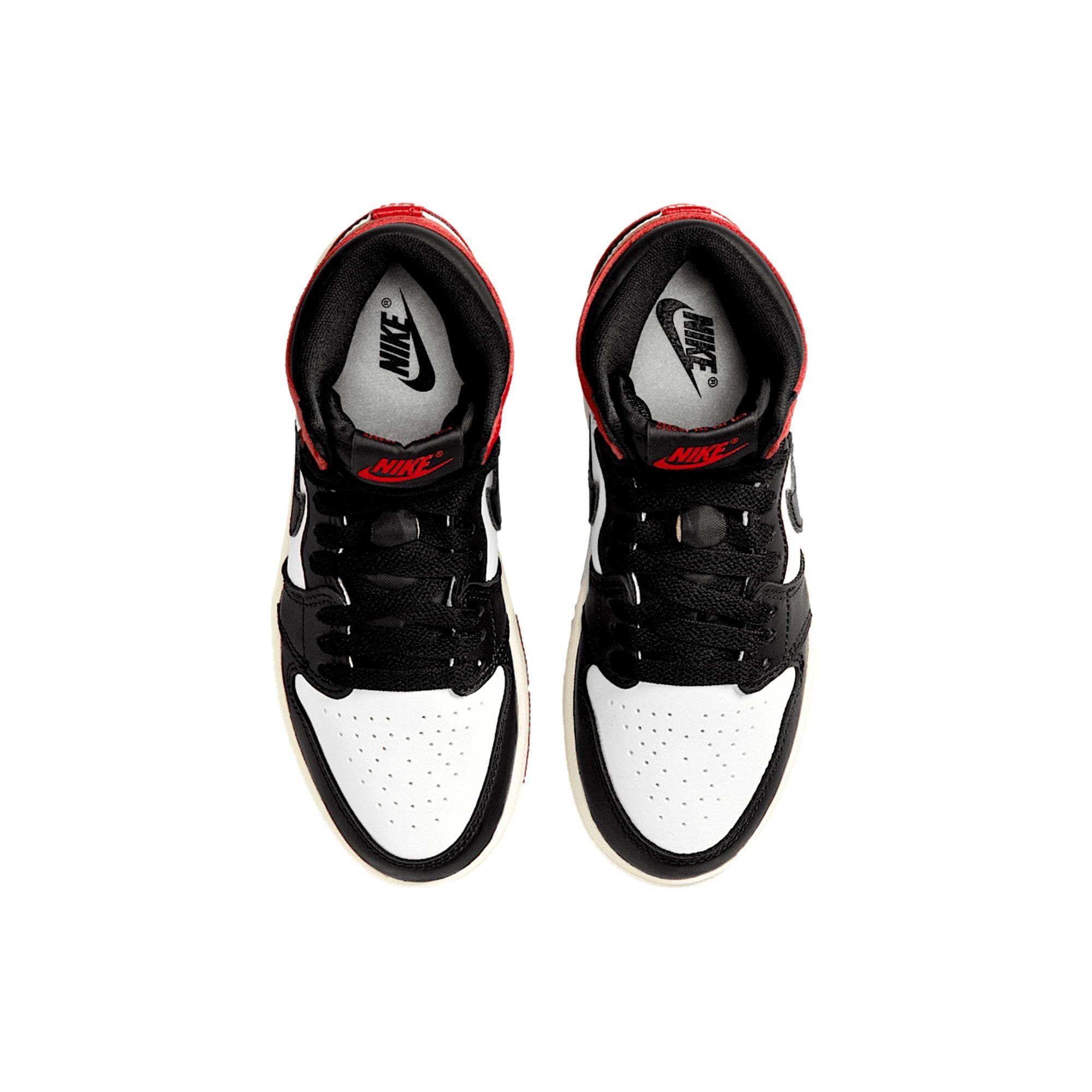 Pre-School Nike Jordan 1 Retro High OG White/Black-Varsity Red-Sail FD1412-106
