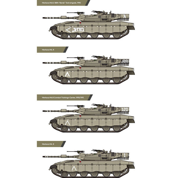 Academy 1/72 Merkava Mk. III Plastic Model Kit