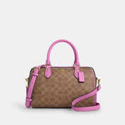 Coach Outlet Rowan Satchel Bag In Signature Canvas