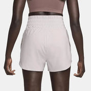 Women's Nike One Shorts Purple Dri-Fit Brief-Lined Ultra High-Waisted KFC141