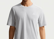 Acg Solar Chase Trail Running Top In Grey Fog