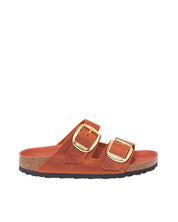 Burnt Orange Arizona Big Buckle Sandals