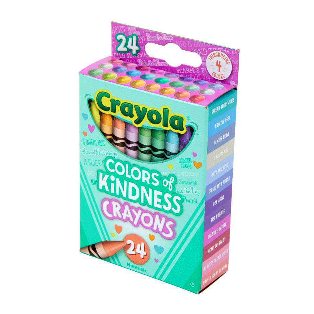 24pc Crayola Colors Of Kindness Crayons 3y+