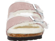 Women's Arizona Fur Shearling Sandal In Lavender