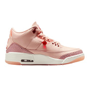 Women's Nike Air Jordan 3 Retro VDay Washed Coral/Gym Red-Sail HJ0178-600