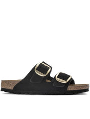Arizona Big Buckle Nubuck Leather Sandals