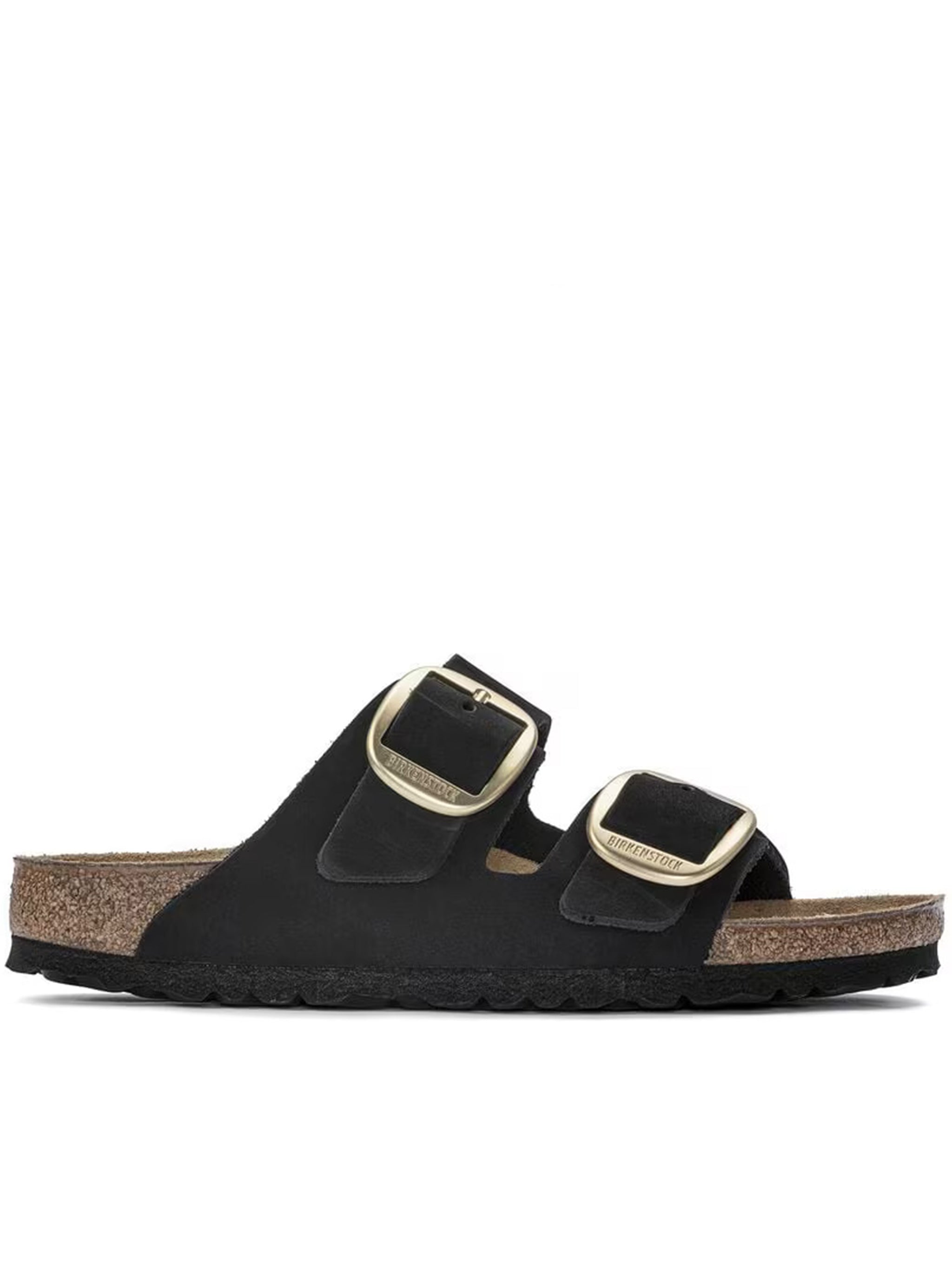 Arizona Big Buckle Nubuck Leather Sandals