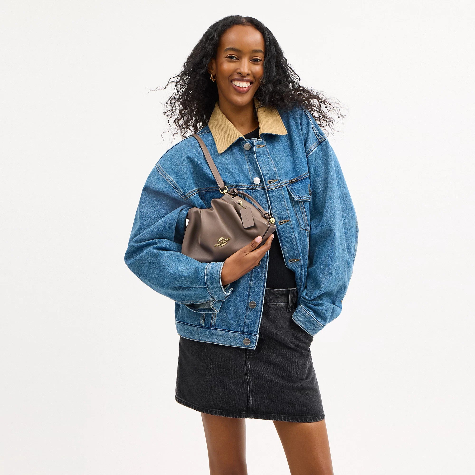 Coach Outlet Faye Shoulder Bag With Ruching