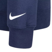 Boys Nike 3BRAND Level Up Hoodie Blue Fleece Lined Kangaroo Pocket RED438