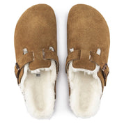 Women's Boston Vl Shearling Clogs In Mink