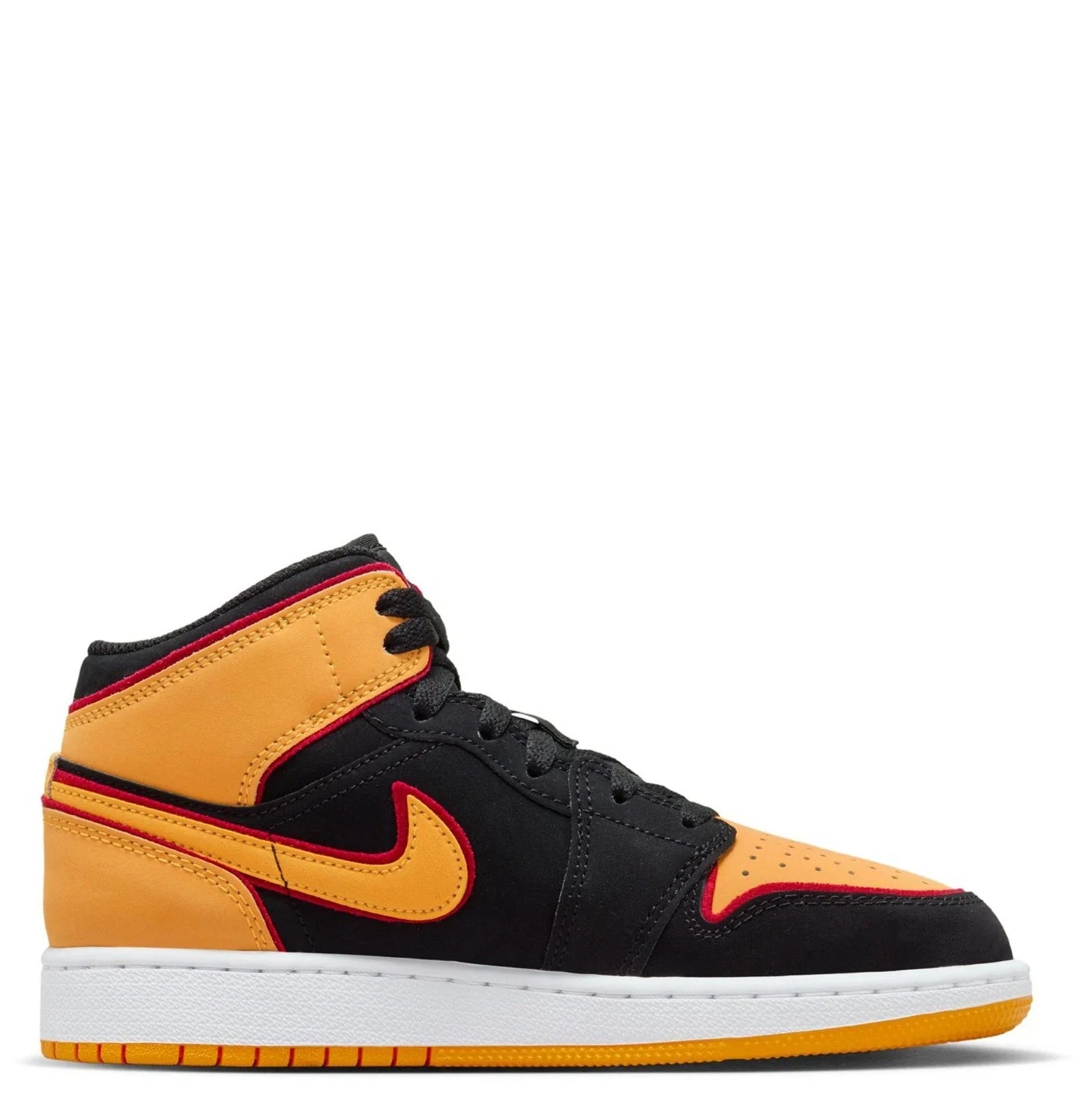 Youth Nike Air Jordan Mid SE FJ92- Sneaker Black Lifestyle Shoes HTAT137