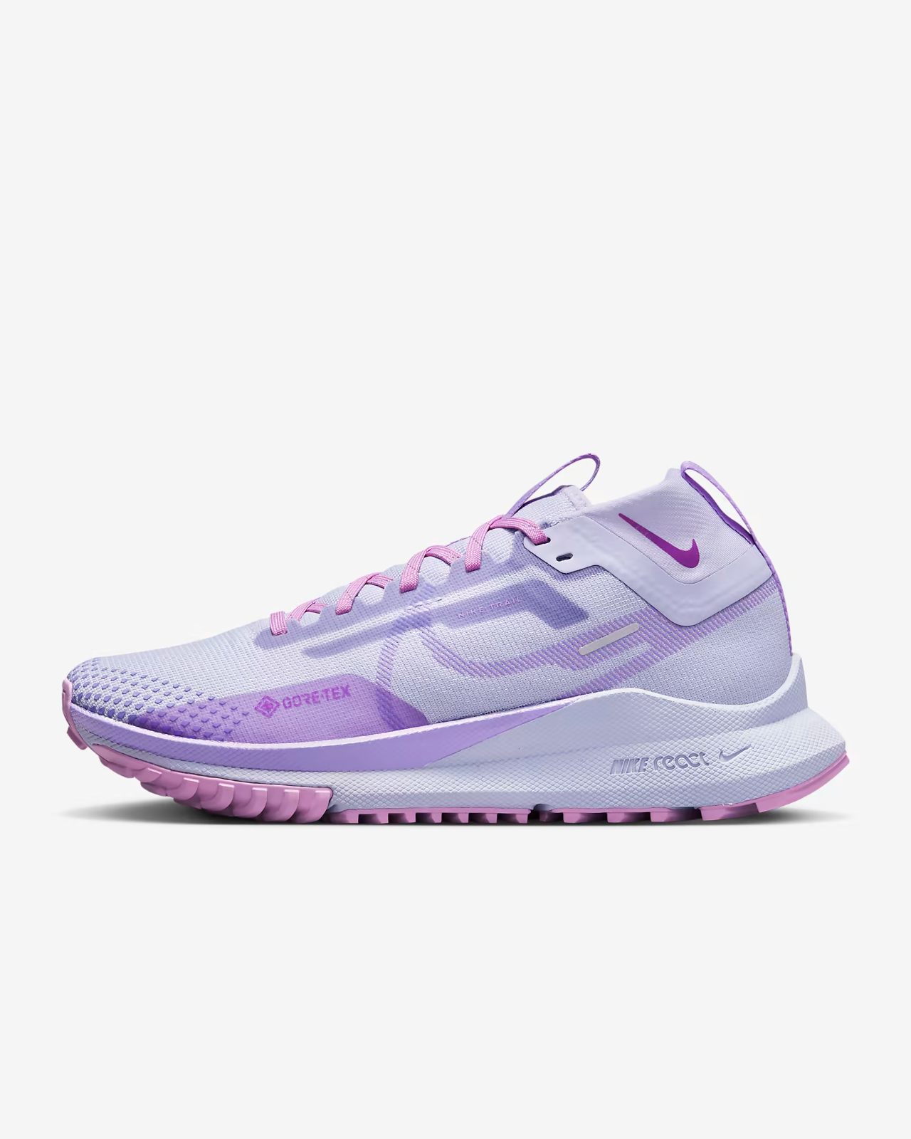 Women's Nike Pegasus Trail 4 GORE-TEX DJ7929-501 Sneakers Purple Running Shoes
